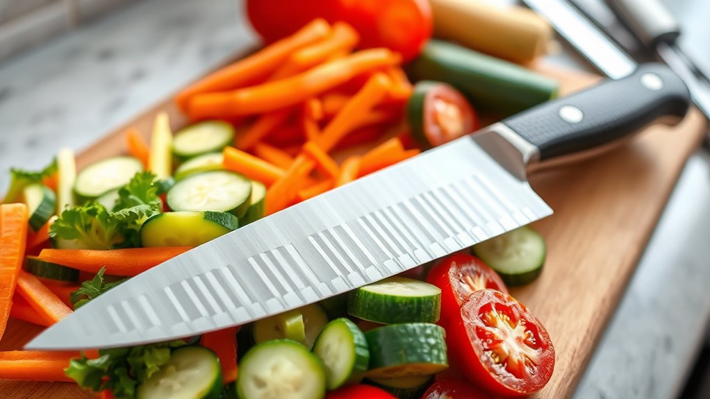 sharp durable vegetable knife