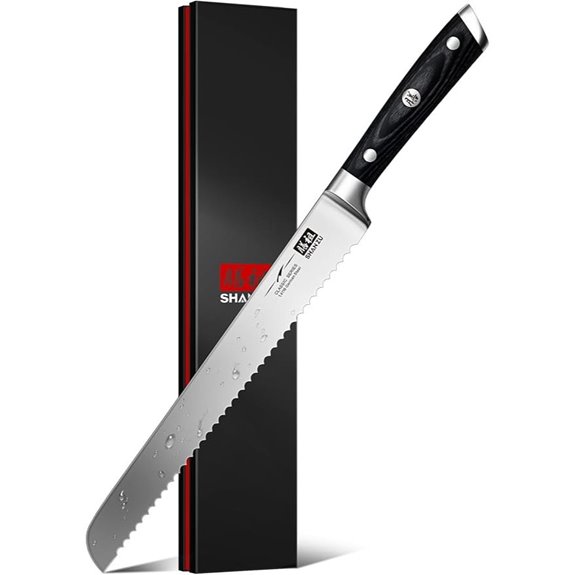 SHAN ZU 10 Bread Knife with Ergonomic Handle