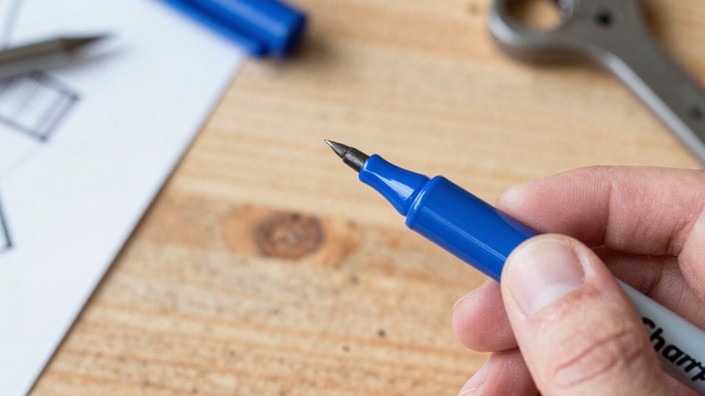 sharpie trick for angle