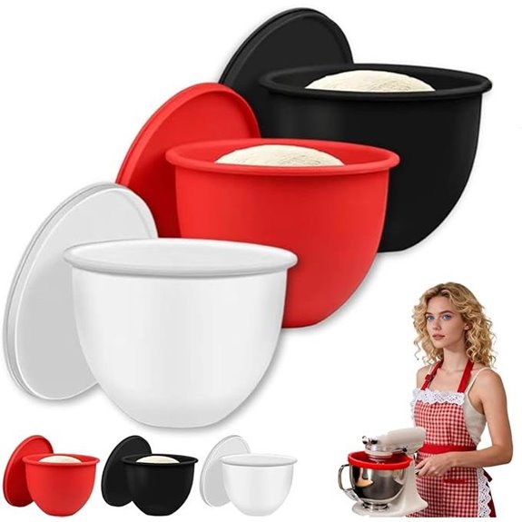 Silicone Bowl Liners for KitchenAid Mixers (3 pcs)