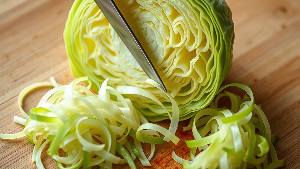 slice cabbage with precision