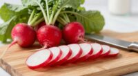 slice radishes into matchsticks