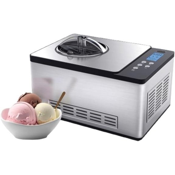 Whynter 2 Qt. Ice Cream & Yogurt Maker with Compressor