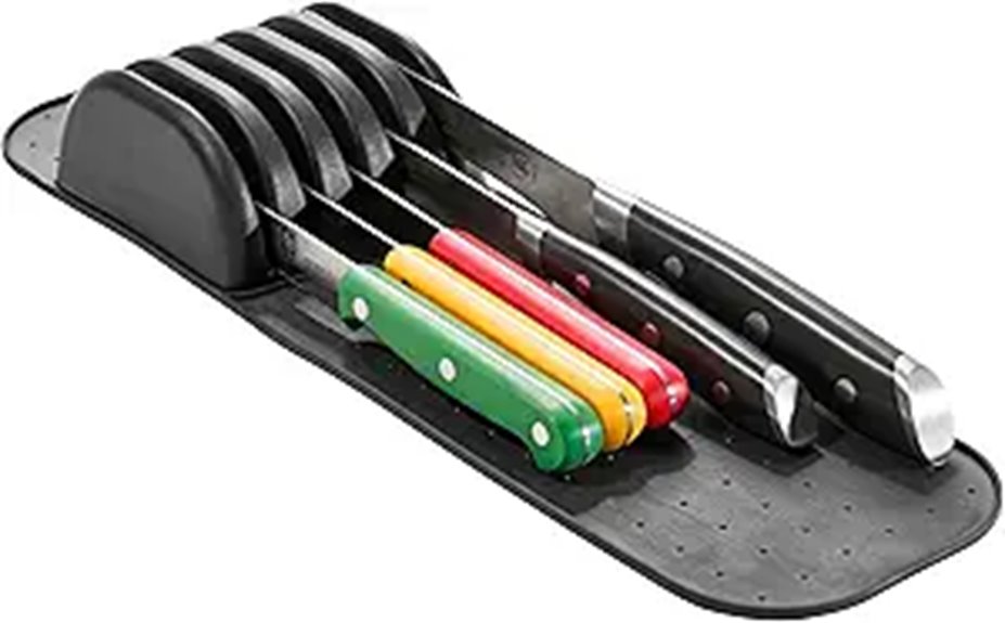 Madesmart 5-Slot Small Knife Storage Mat