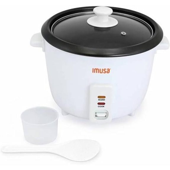 IMUSA 5-Cup Nonstick Electric Rice Cooker