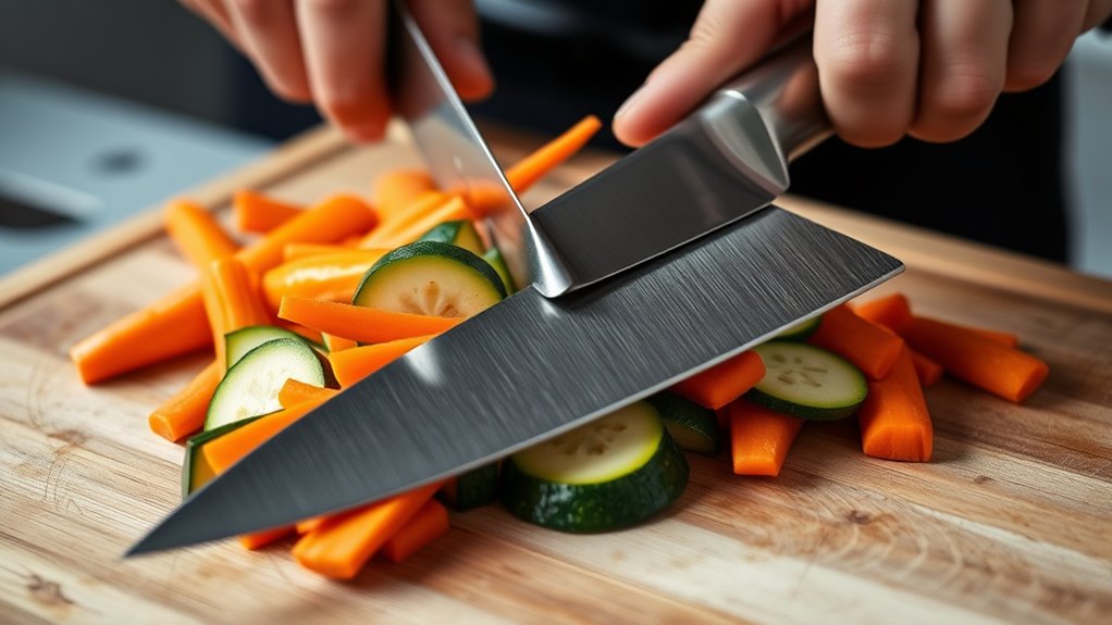 smooth controlled diagonal slicing