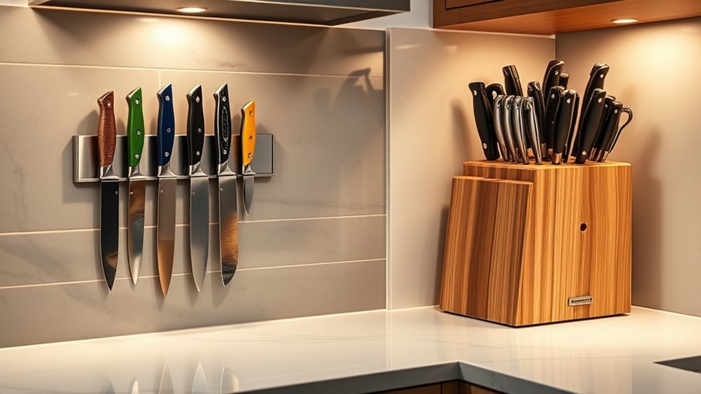 space saving kitchen organization
