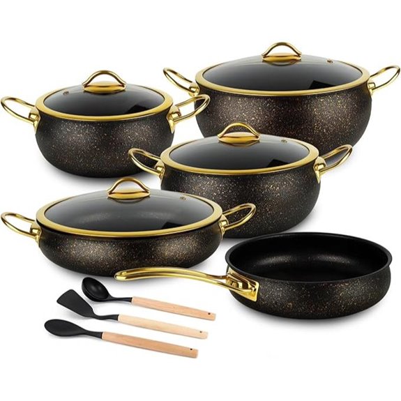 Fully Clad 5-Ply Stainless Steel Cookware Set