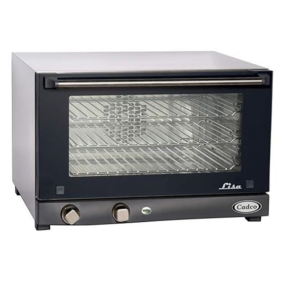 Cadco Countertop Convection Oven Stainless Steel NSF