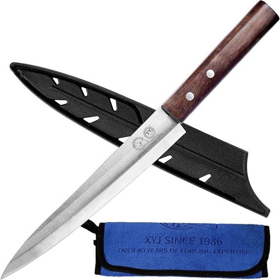 XYJ Left-Hand Fish Knife Stainless Steel 8-Inch