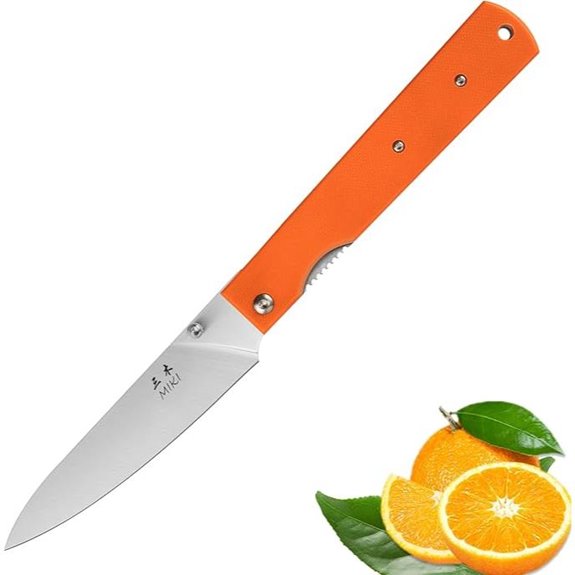 Miki 440A Stainless Steel Folding Kitchen Knife