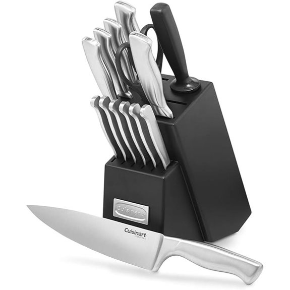 Cuisinart 15-Piece Stainless Steel Knife Set
