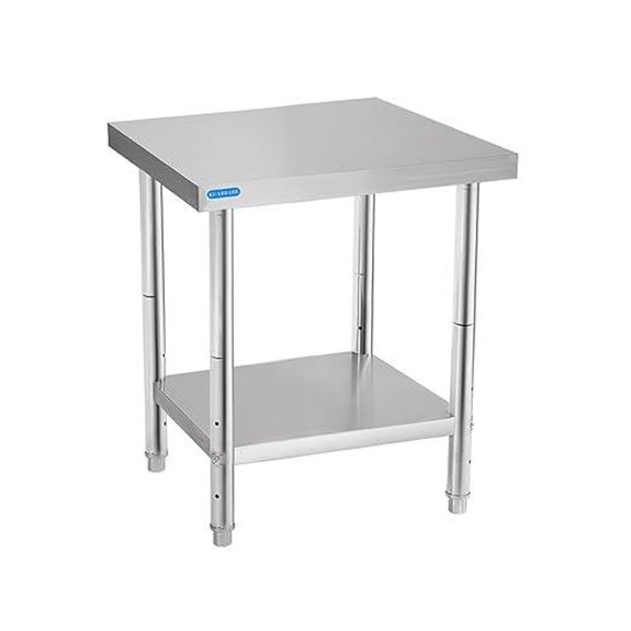 stainless steel prep table