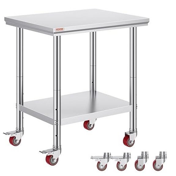 stainless steel work table