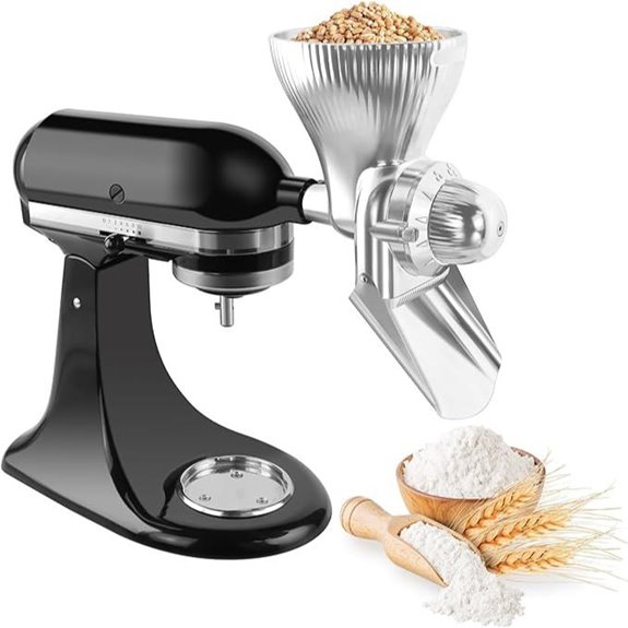 Grain Mill Attachment for KitchenAid Stand Mixer