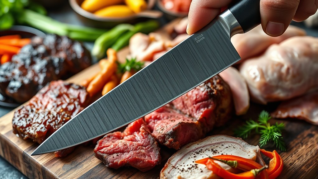 steel quality and edge retention