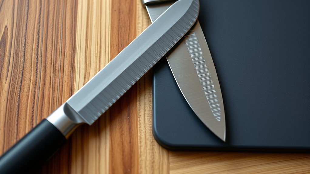 surface texture impacts knife durability