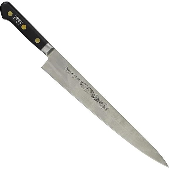 Misono Swedish Steel (Dragon Sculpture) No. 122M/27cm