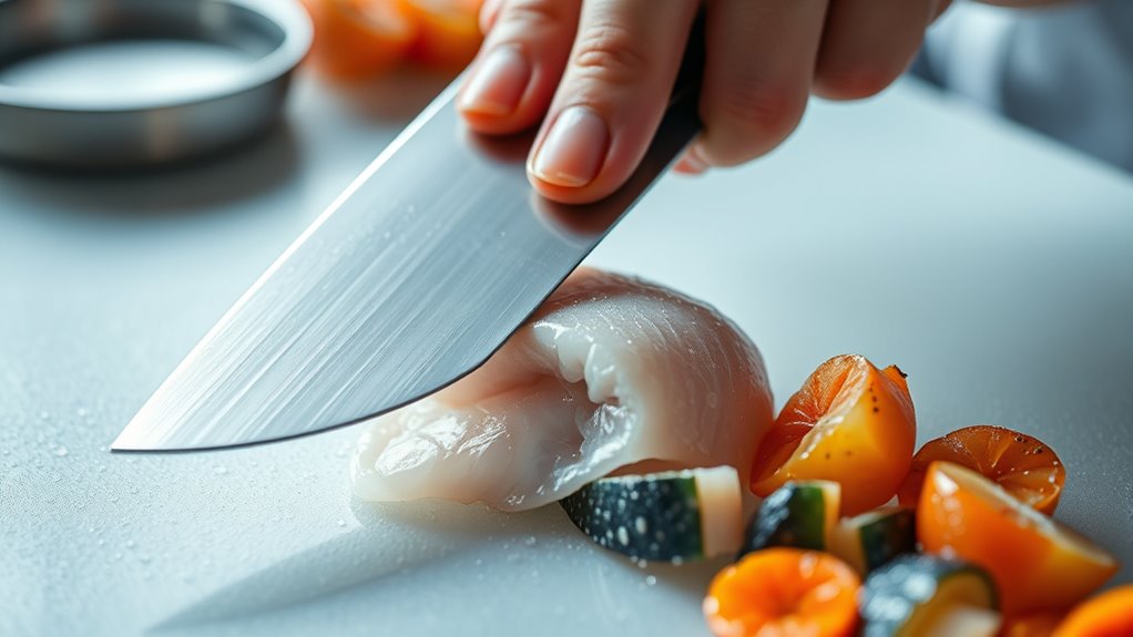 thinner blades improve cutting