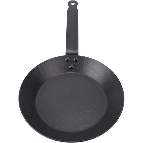 Carbon Steel Skillet Set Nonstick Cookware 3 Pieces