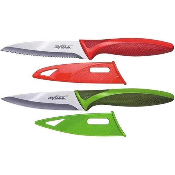 Zyliss Paring Knife Set with Sheath (3 Pieces)