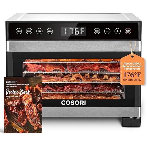 COSORI Food Dehydrator with Timed Temperature Control