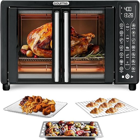 Gourmia Toaster Oven Air Fryer Combo with Presets