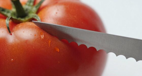 tomato skin biting edges