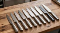 top carbon steel knife sets