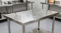 top commercial stainless steel tables