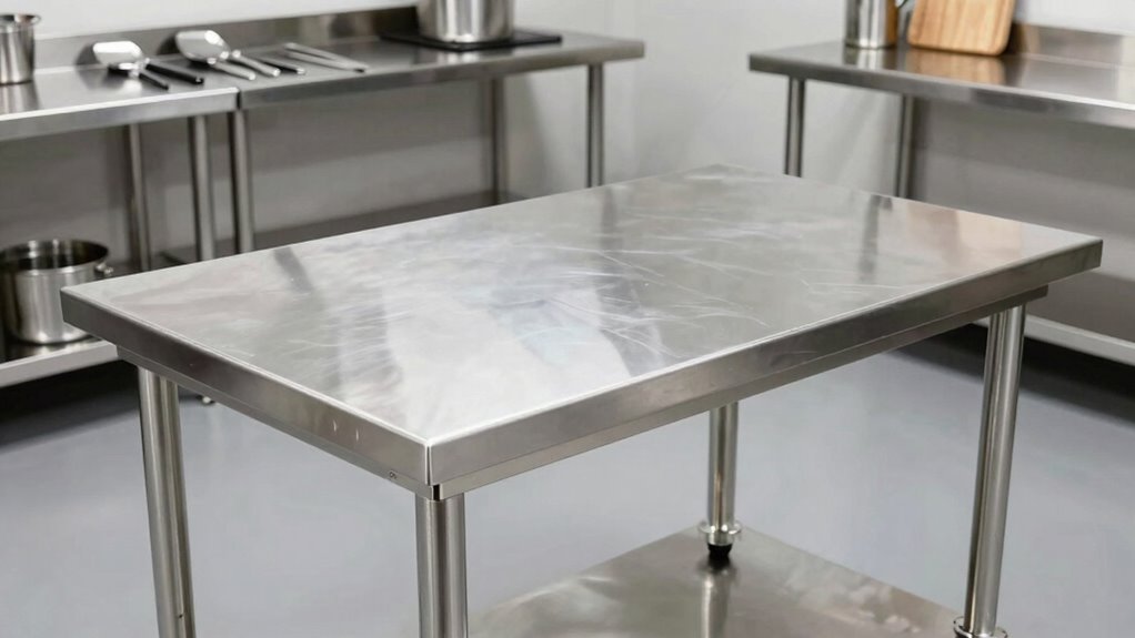 top commercial stainless steel tables