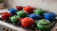 top enameled cast iron sets