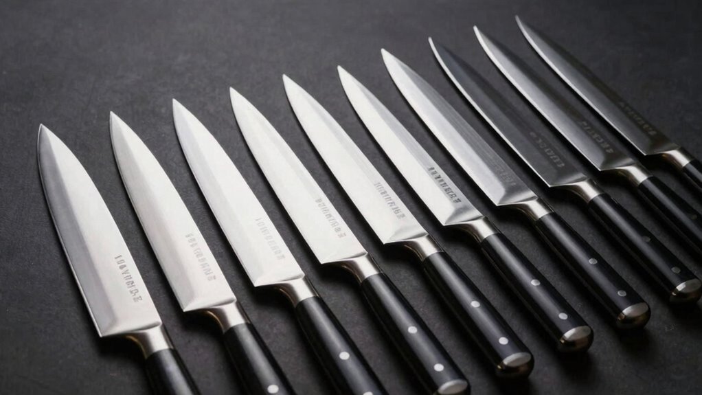 top japanese tall blade knives