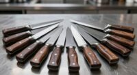 top octagonal handle chef knives