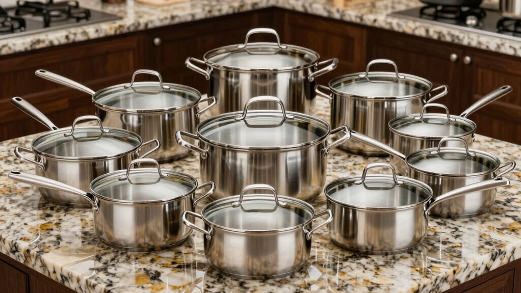 top stainless steel cookware