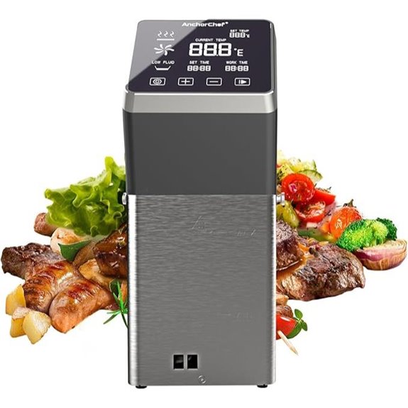 AnchorChef Commercial Sous Vide Cooker with Touchscreen