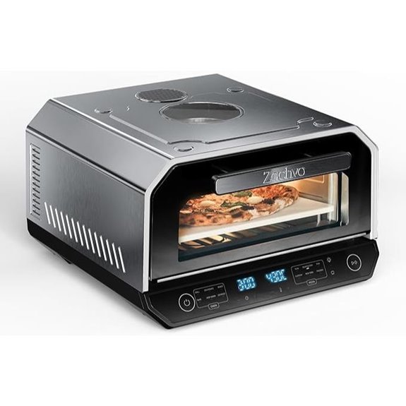 Indoor Pizza Oven with Touchscreen & Accessories