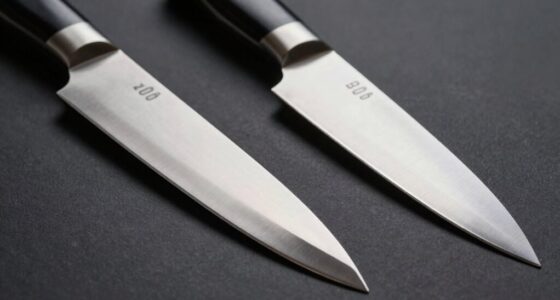 uneven edge blade geometry