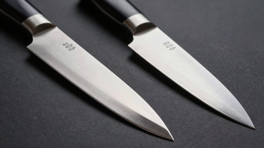 uneven edge blade geometry