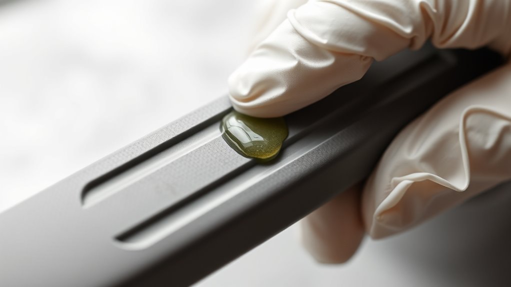 use mild cleaning products