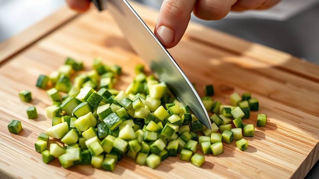 use proper knife techniques