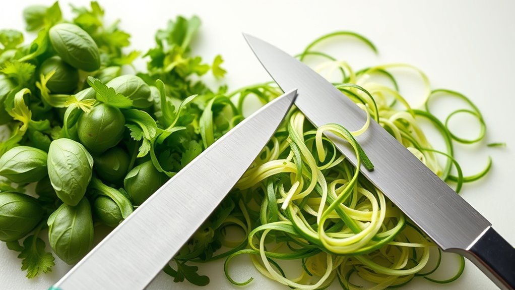 use sharp gentle slicing