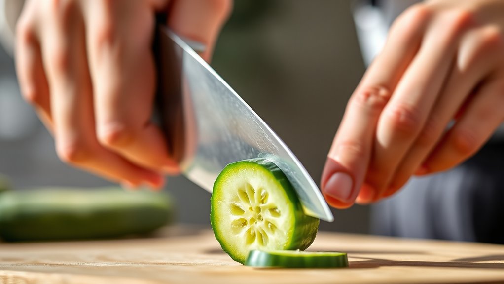 use sharp task specific knives