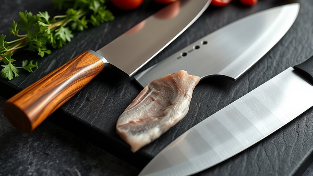 use specialized knives effectively