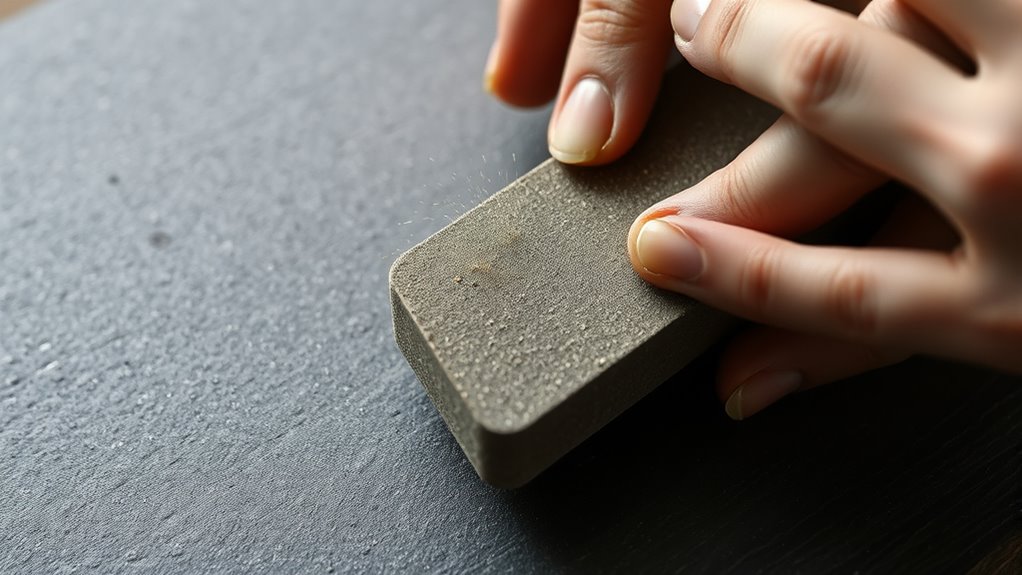 use water and flat surface