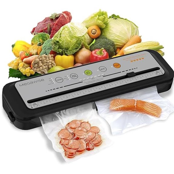 MEGAWISE 2025 Vacuum Sealer with Bags and Cutter