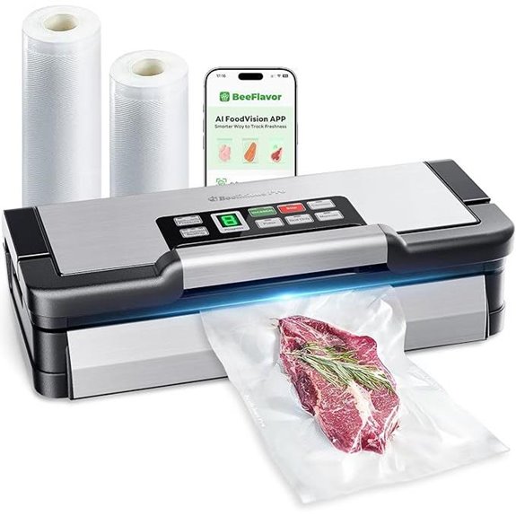 95kPa Vacuum Sealer with AquaLock Technology