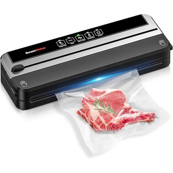 Bonsenkitchen Vacuum Sealer Machine with Built-in Cutter