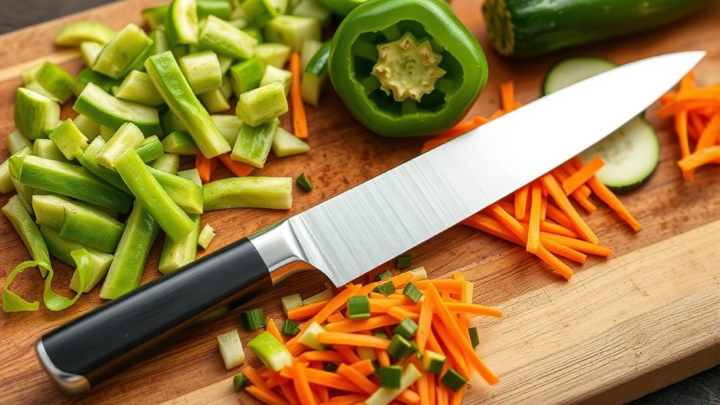 vegetable preparation and precision