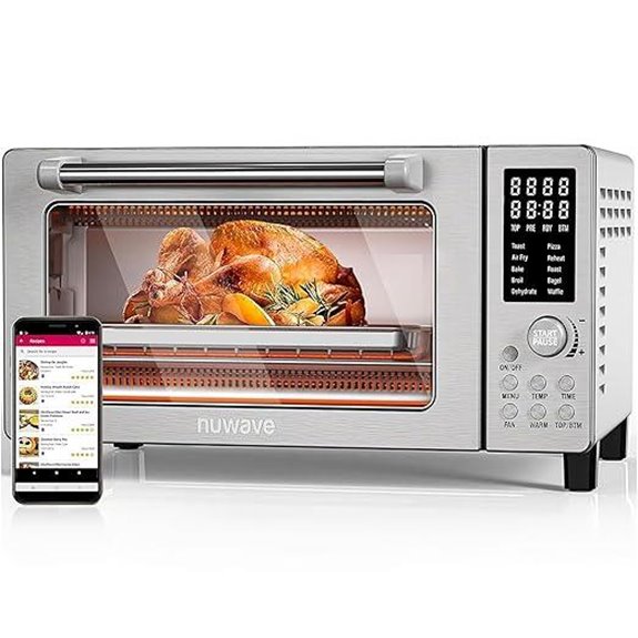 Nuwave Bravo Air Fryer Toaster Oven (10-in-1)